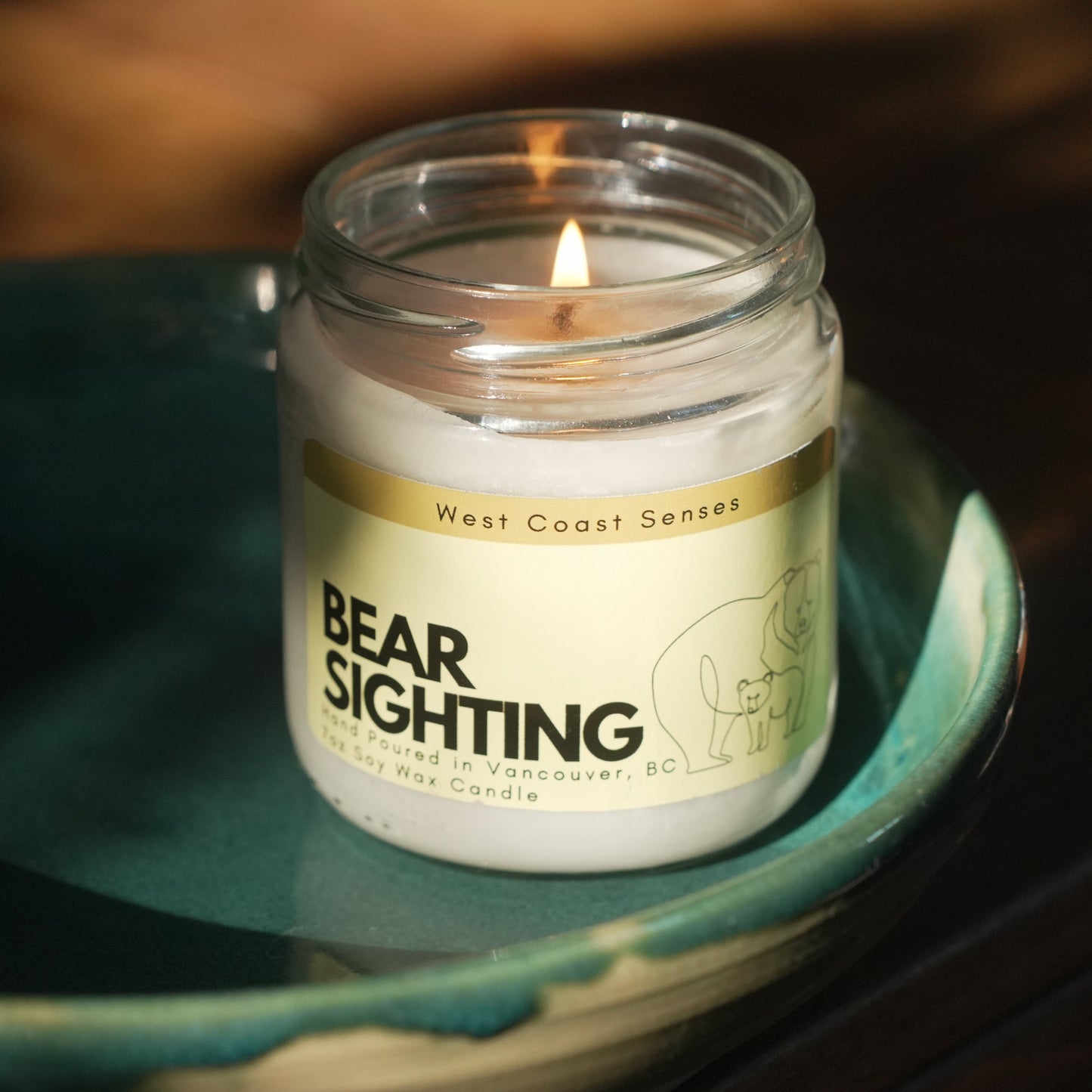 Bear Sighting Candle