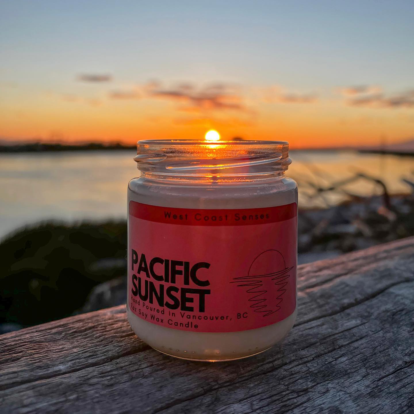 Pacific Sunset Candle