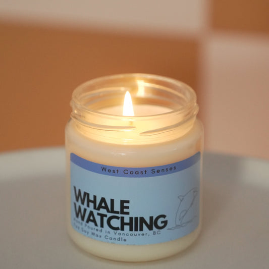 Whale Watching Candle