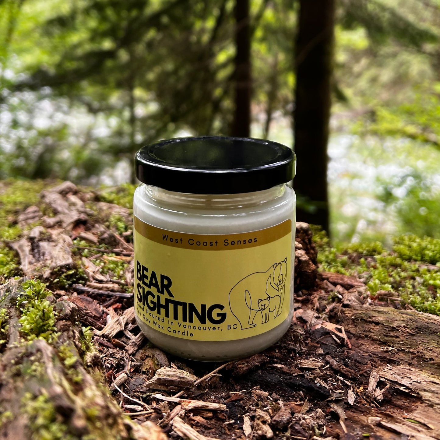 Bear Sighting Candle