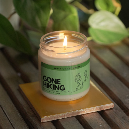 Gone Hiking Candle