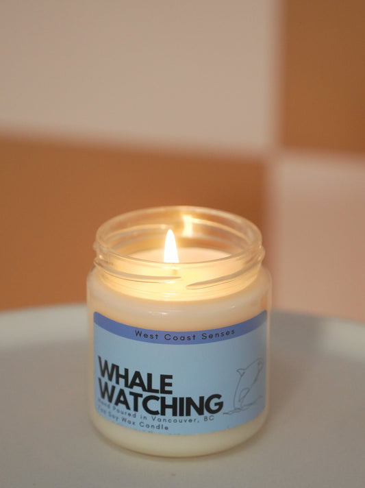 Whale Watching Candle