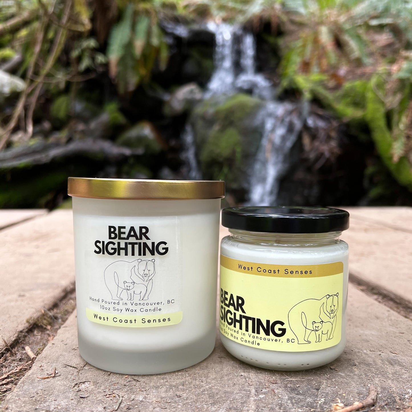 Bear Sighting Candle