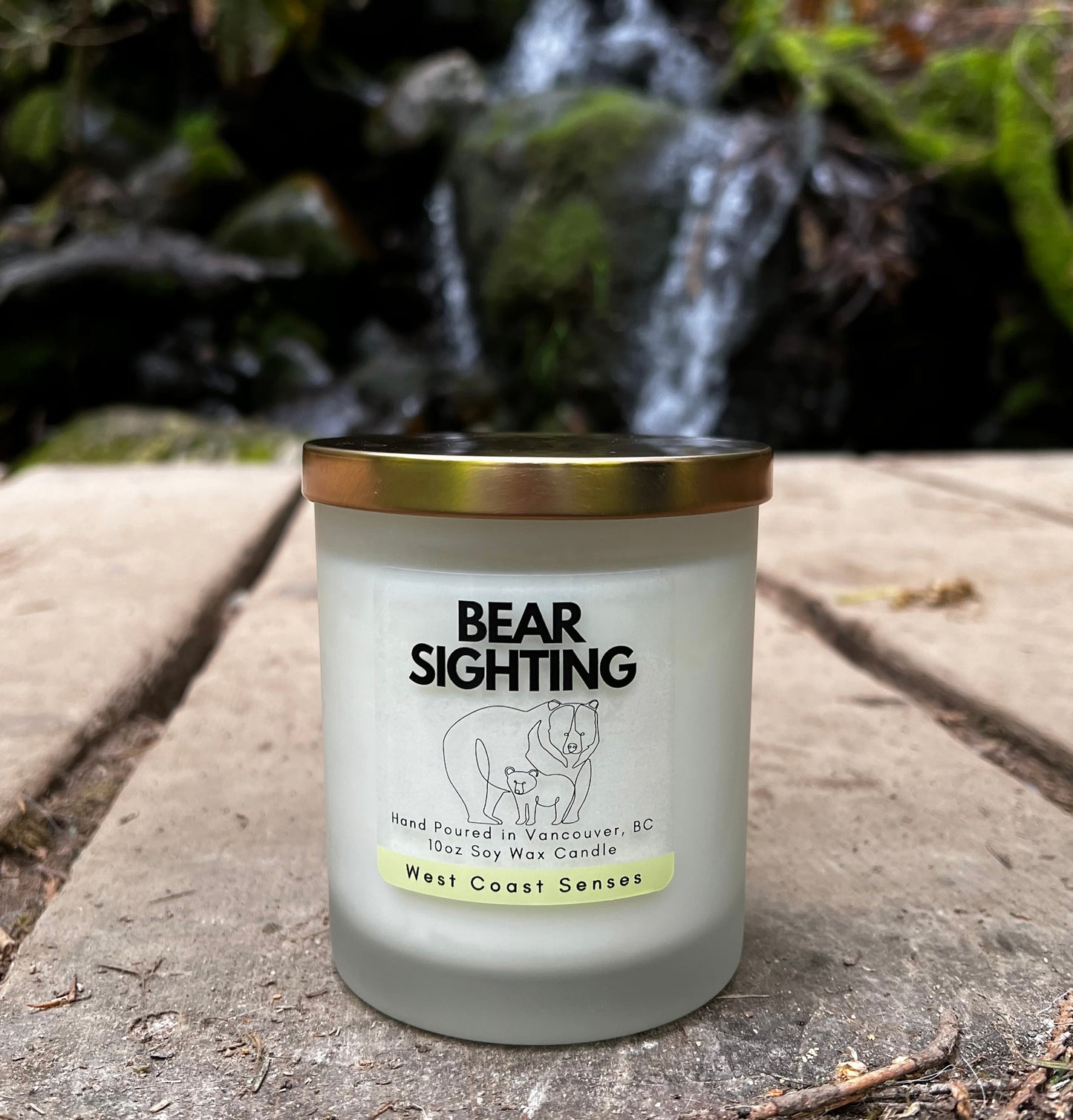 Bear Sighting Candle