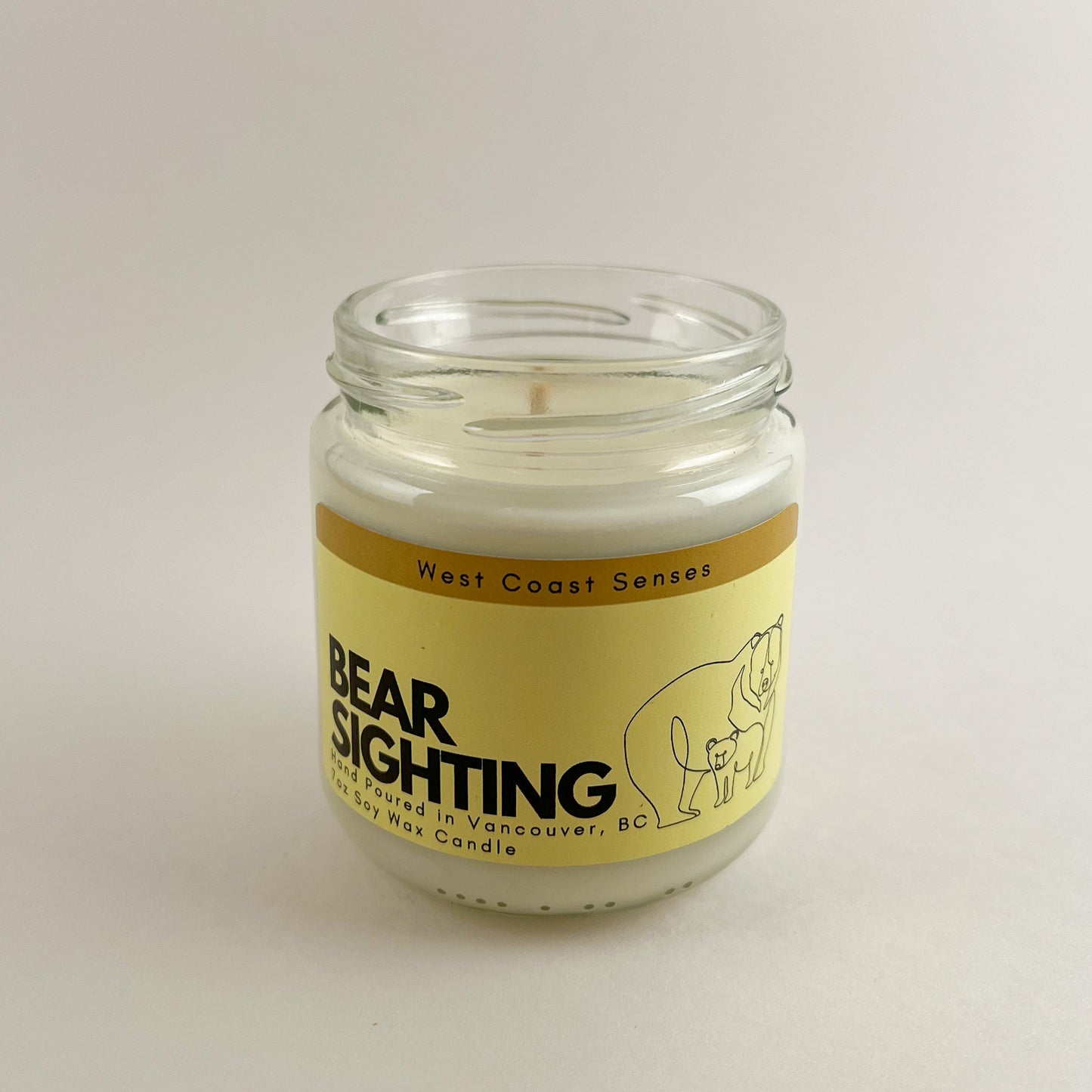 Bear Sighting Candle